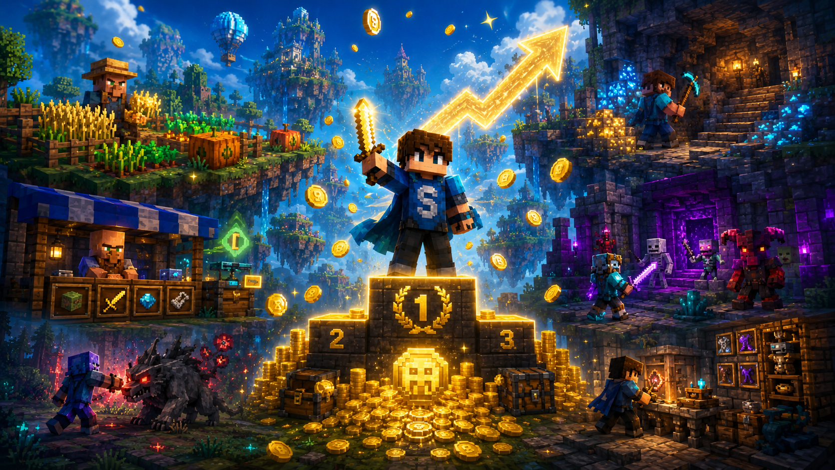 Top 10 SkyBlock Money-Making Methods, Ranked by Coins/Hour
